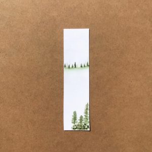 ‘Forest’ - Hand Painted Watercolor Bookmark