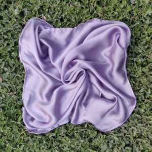 ‘Lavender’ - Plain Silk Scarf