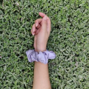 ‘Lavender’ - Plain Silk Scrunchie
