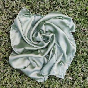 ‘Mint’ - Plain Silk Scarf