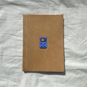 ‘Video Game’ - Hand Painted, A5 Japanese Stitch Notebook