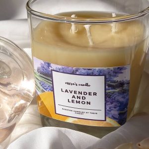 Lavender And Lemon Candle