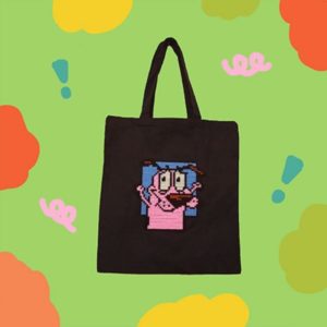 Courage the Cowardly Dog Tote Bag