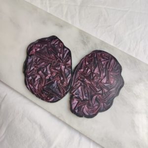 Handmade Resin Coasters - Dark Brown