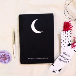 Moon Cover Notebook