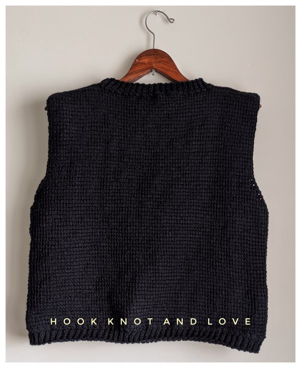 Hollow Knight (Crochet Vest)