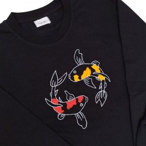 Koel Fish Embroidered Sweatshirt 1