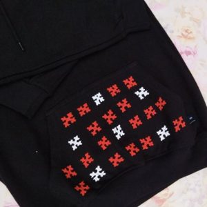 Sindhi Hand Embroidered Hoodie