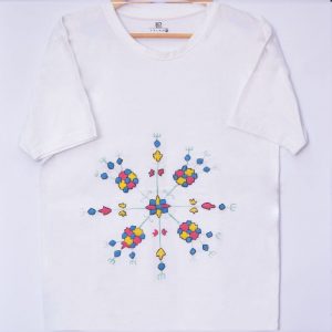 SnowFlakes Hand Embroidery T-Shirt