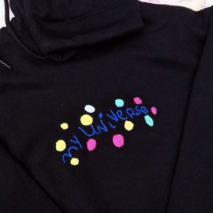 Universe Embroidered Hoodie