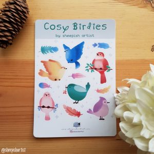 Cosy Birdies Stickers