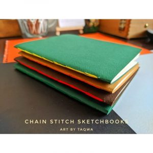 Handmade Chain Stitch Sketchbook