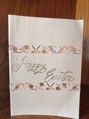 Easter Card (Cherry Blossom )