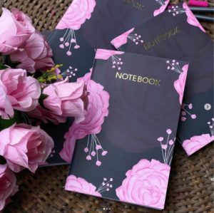 Notebook - Flowers Print