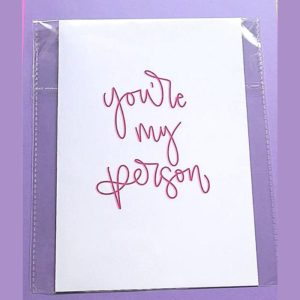 You’re my Person Card -Greeting Card
