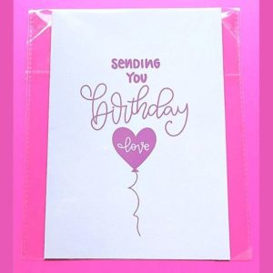 Birthday Card - Pink