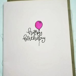 Happy Birthday - Card