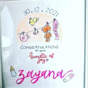 Baby Plaque - Frame