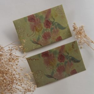 Floral Foiled Eid Envelopes