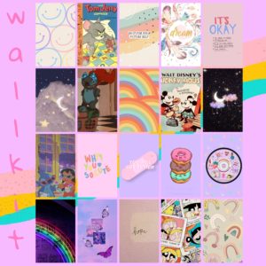 Subtle Wall Kit - Rainbow (20 posters)