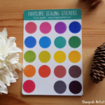 Envelope Sealing Stickers - Colour pack