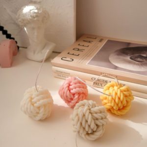 Knotted Rope Candles