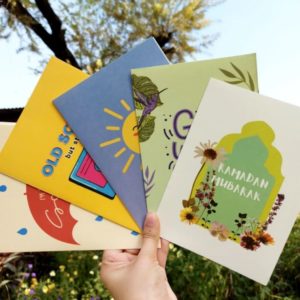 Assorted greeting cards