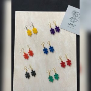 Puzzle-earrings
