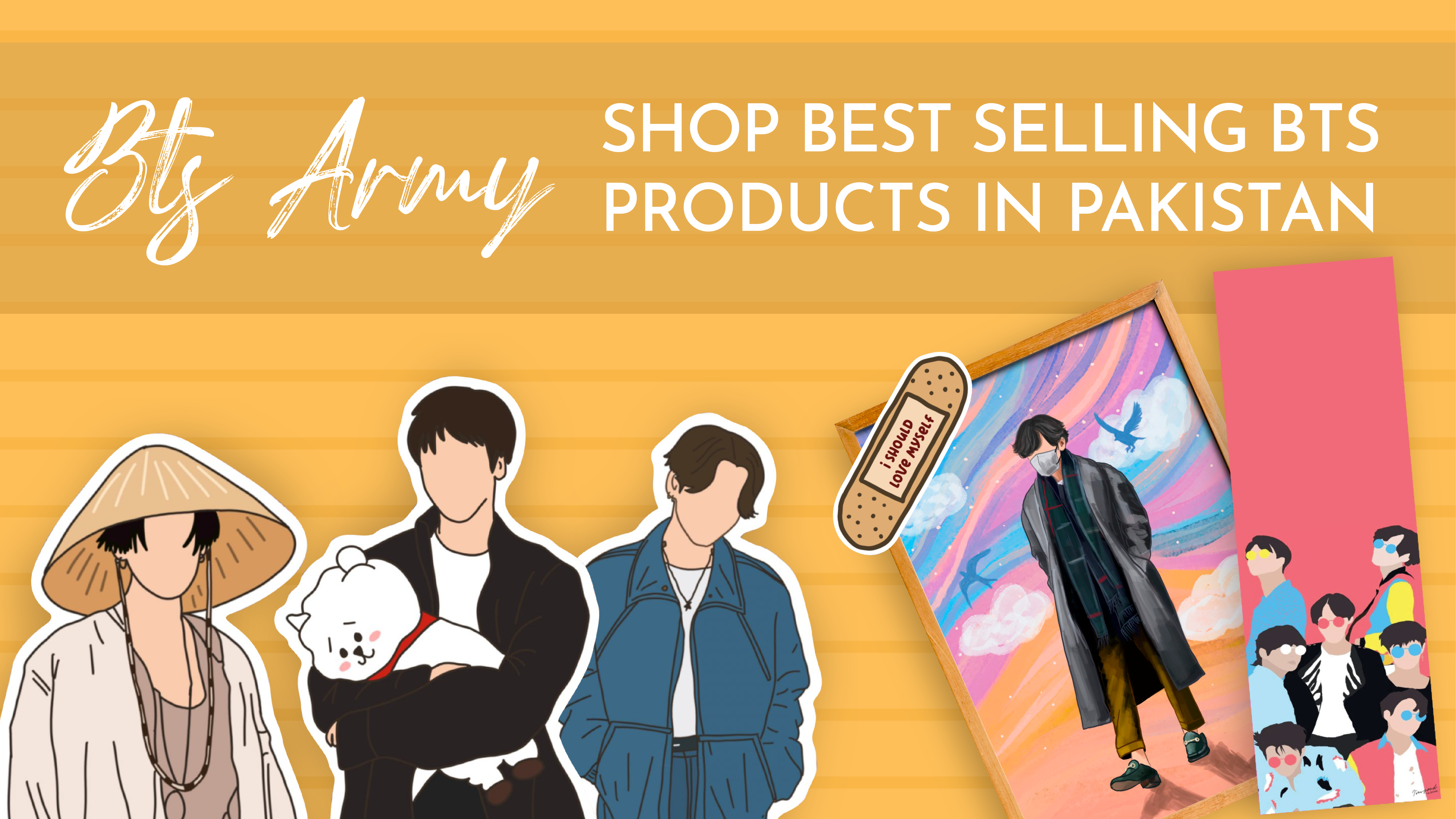 Find a collection of Beautiful BTS Products