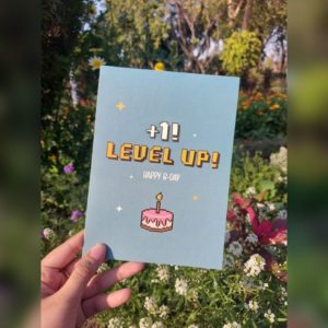 Level Up! - Birthday Card