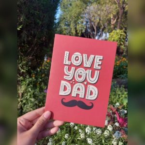 Love You Dad - Father's Day Greeting Card