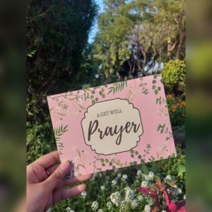 A Get Well Prayer - GWS Card