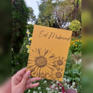Sunflowers - Eid Greeting Card