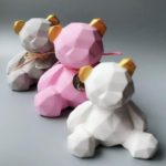 teddy bear candle