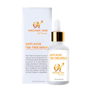 Organic Hub Anti Acne Tea Tree Serum - Acne Removal Serum