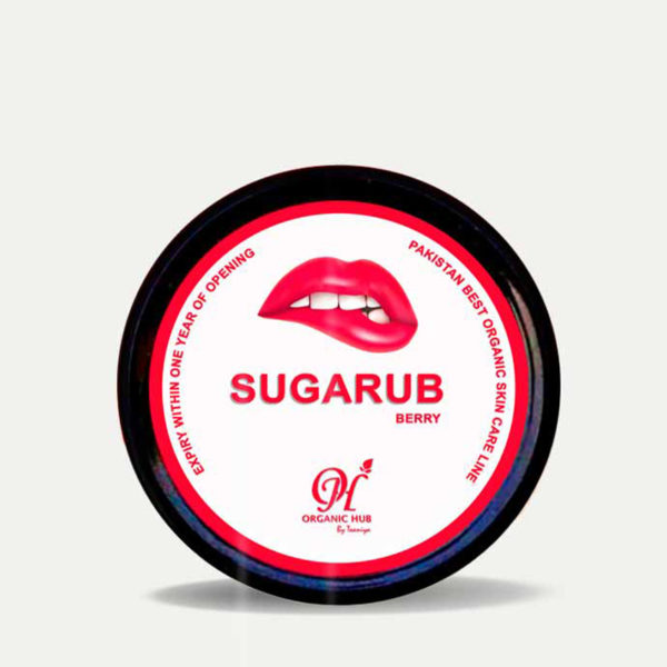 Organic Hub Lip Scrub - SUGARUB BERRY