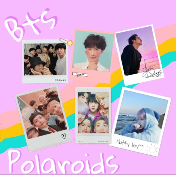 BTS Polaroids Pack of 12+Stickers
