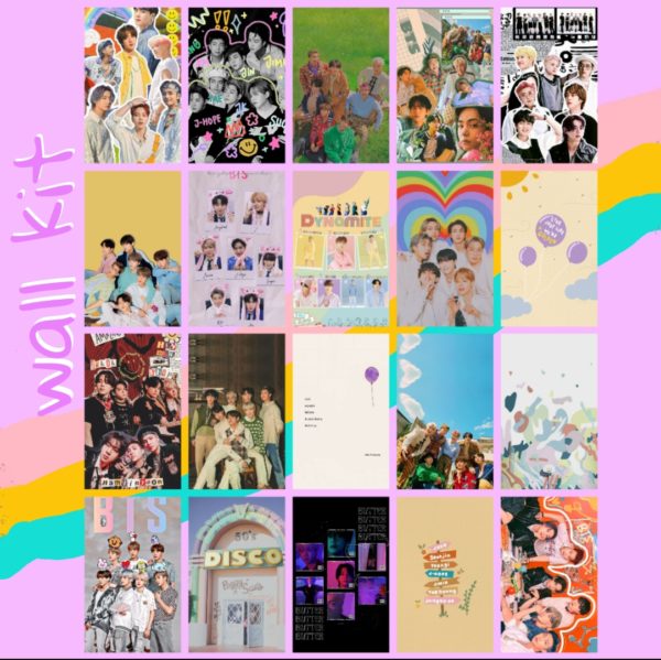 BTS Wall Kit + BTS Polaroids Packs