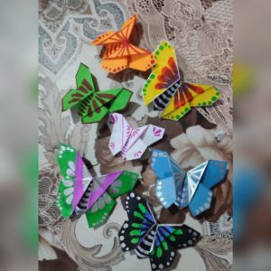 Handmade butterflies - colors and sizes can be customized