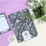 Elephant Doodle Spiral Journal