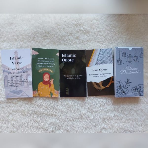 Islamic Bookmarks With Box