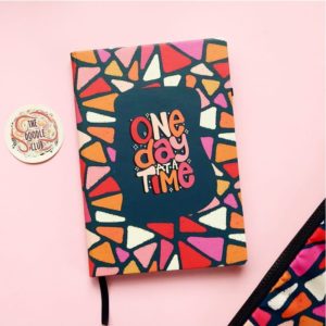 One Day At A Time Journal - Multicolored