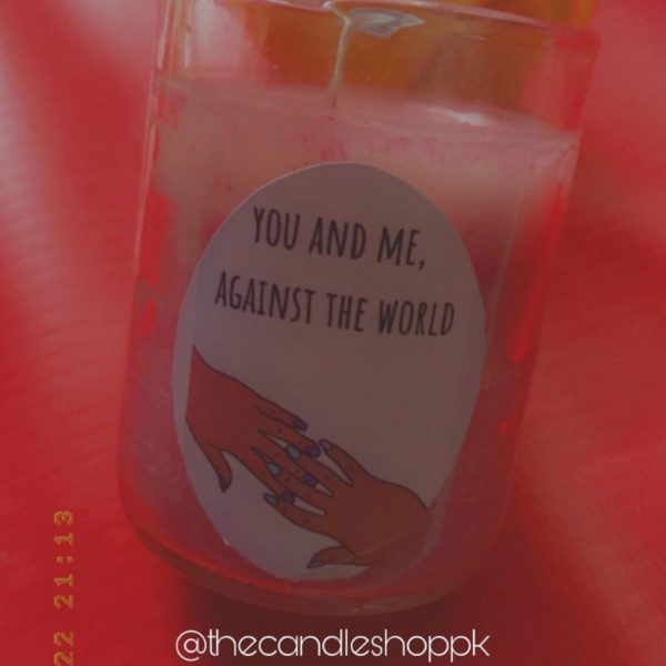 Custom Glass jar candle