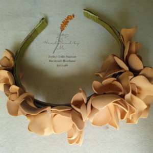 Skin Flower Cascade Headband