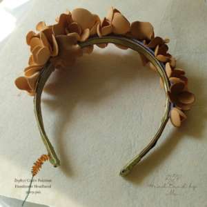 Skin Flower Cascade Headband