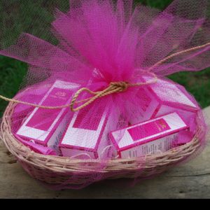 Gift Basket - Pink Oval