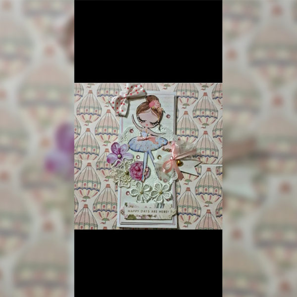 Handmade Doll Card