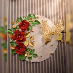 Handmade Flowers Card