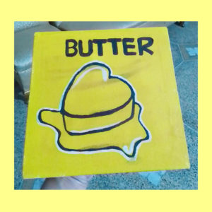 BTS Butter Canvas Painting