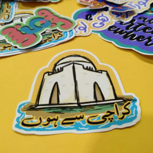 Set of 16 Desi | Urdu | Karachi Stickers